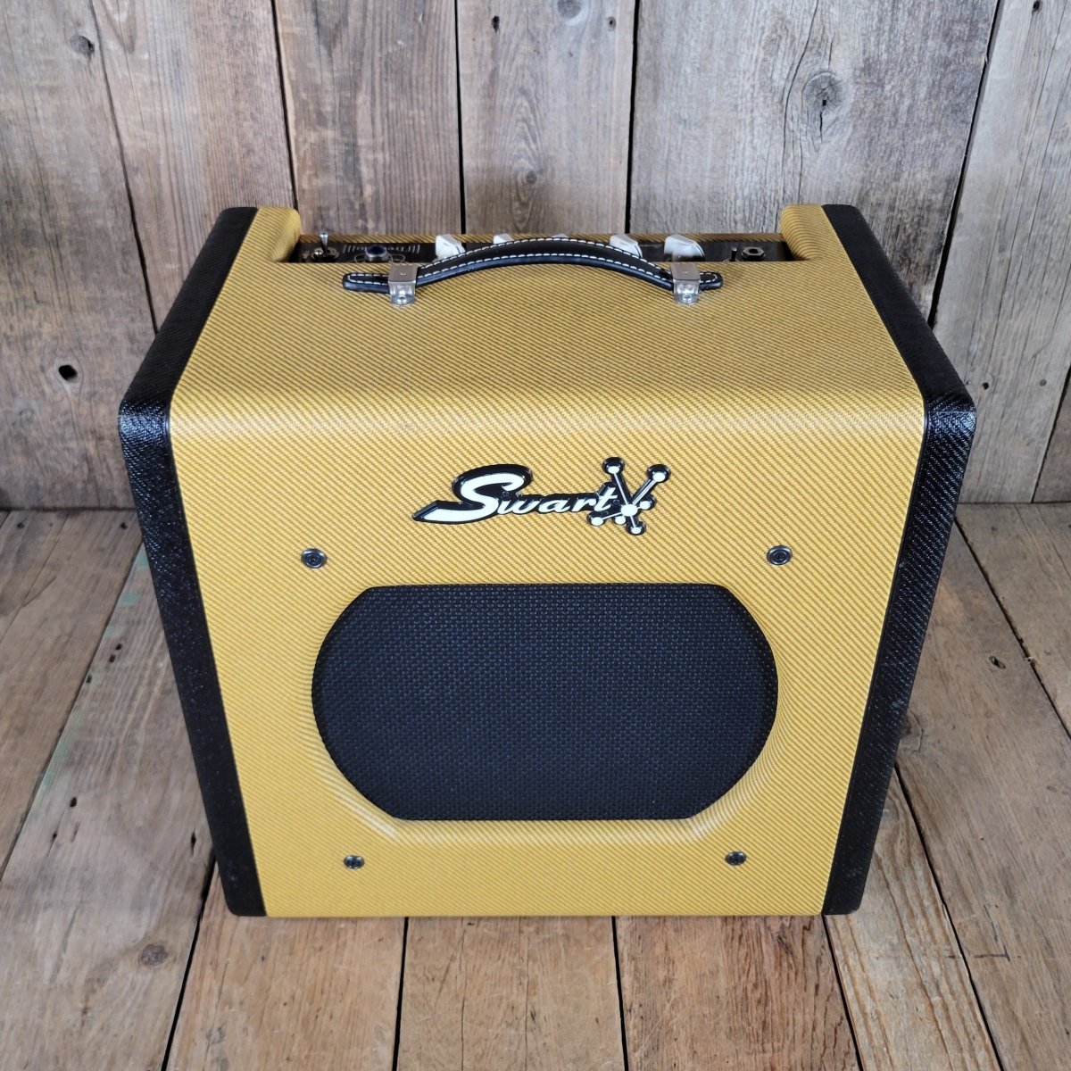 Swart Space Tone STR Tremolo 2015 Tweed — Night Light Jr - Mahar's Vintage Guitars