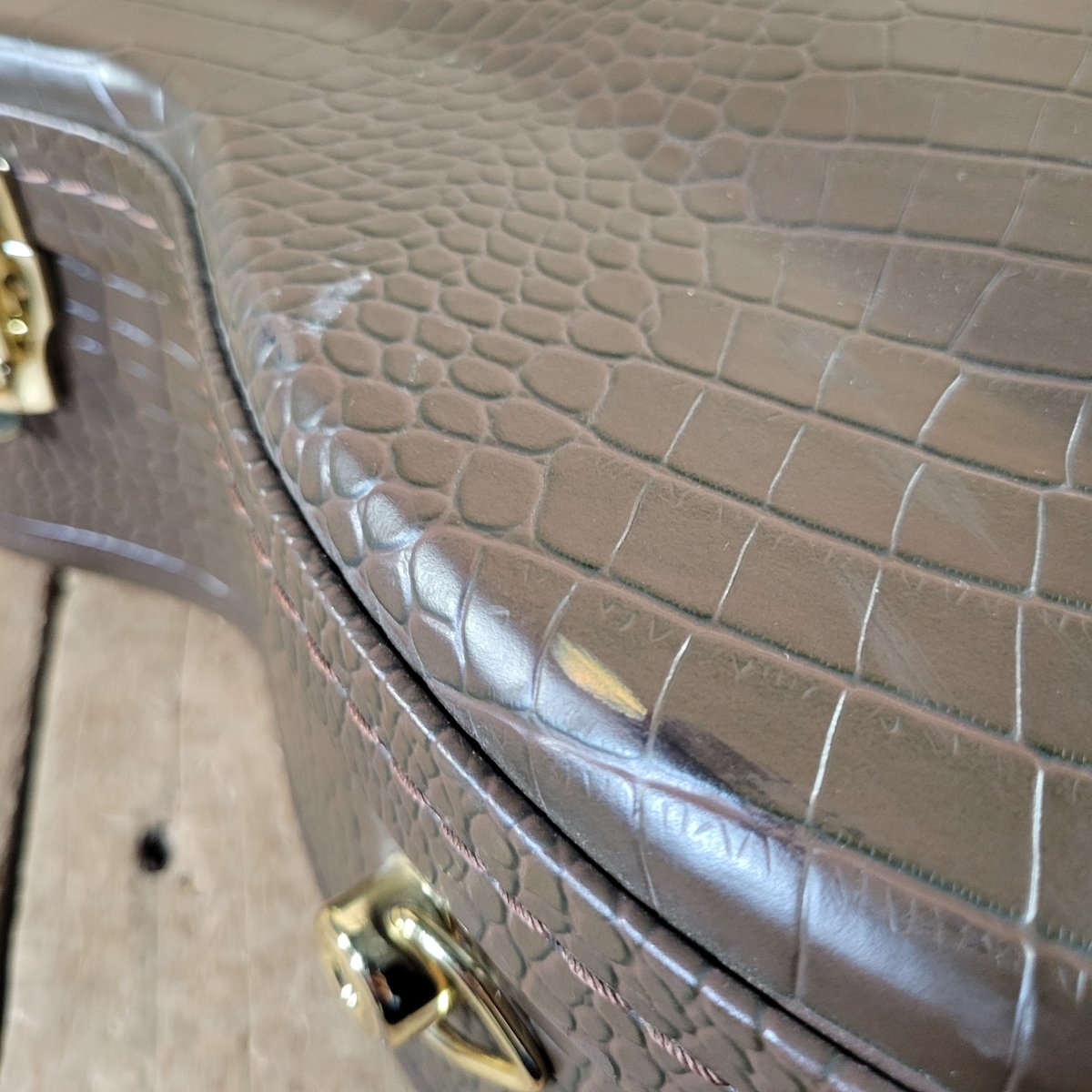 Taylor GS Case Brown Gator Deluxe 2010s - Mahar's Vintage Guitars