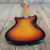 Teisco 1960s Kingston Kawai Single Pickup Electric Guitar w/ Period Case - Mahar's Vintage Guitars