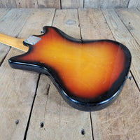 Teisco 1960s Kingston Kawai Single Pickup Electric Guitar w/ Period Case - Mahar's Vintage Guitars