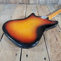 Teisco 1960s Kingston Kawai Single Pickup Electric Guitar w/ Period Case - Mahar's Vintage Guitars