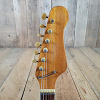 Teisco 1960s Kingston Kawai Single Pickup Electric Guitar w/ Period Case - Mahar's Vintage Guitars