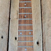 Teisco 1960s Neck with Logo, String Tree, Neck Plate and Screws - Mahar's Vintage Guitars