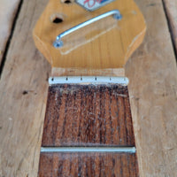 Teisco 1960s Neck with Logo, String Tree, Neck Plate and Screws - Mahar's Vintage Guitars
