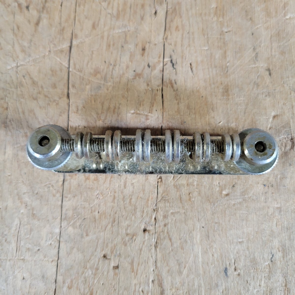 Teisco 1960s Roller Bridge with Base - Mahar's Vintage Guitars
