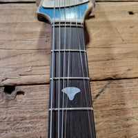 Teisco 1960s Spectrum 5 Metallic Blue Stereo/Mono Z-Coil Good - Mahar's Vintage Guitars