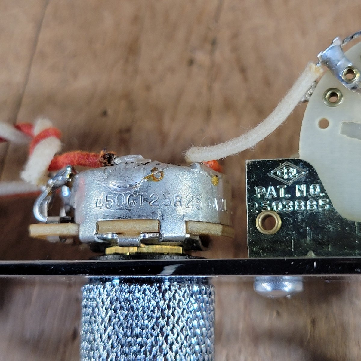 Telecaster 2021 Wiring Harness on Control Plate w/ CTS Pots, CRL Switch & Knobs, Excellent - Mahar's Vintage Guitars