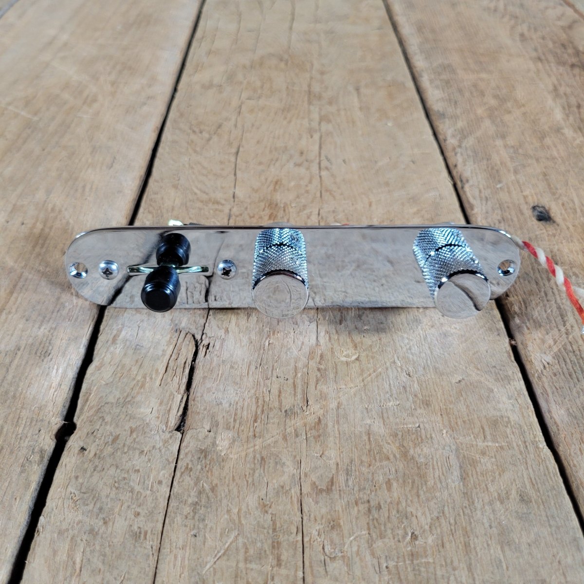 Telecaster 2021 Wiring Harness on Control Plate w/ CTS Pots, CRL Switch & Knobs, Excellent - Mahar's Vintage Guitars