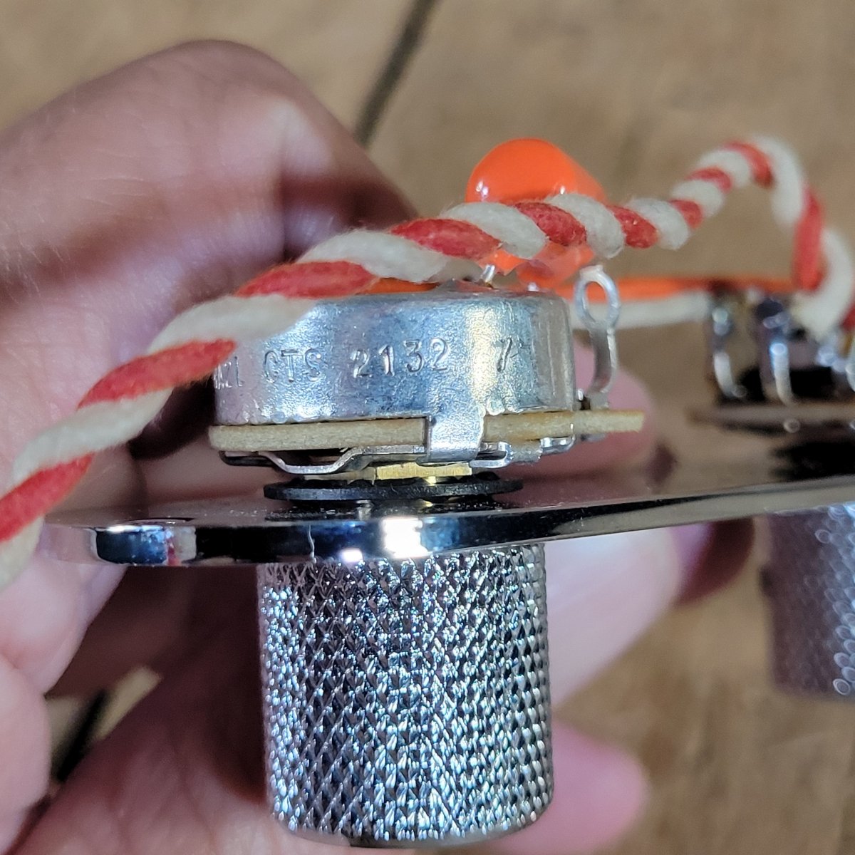 Telecaster 2021 Wiring Harness on Control Plate w/ CTS Pots, CRL Switch & Knobs, Excellent - Mahar's Vintage Guitars