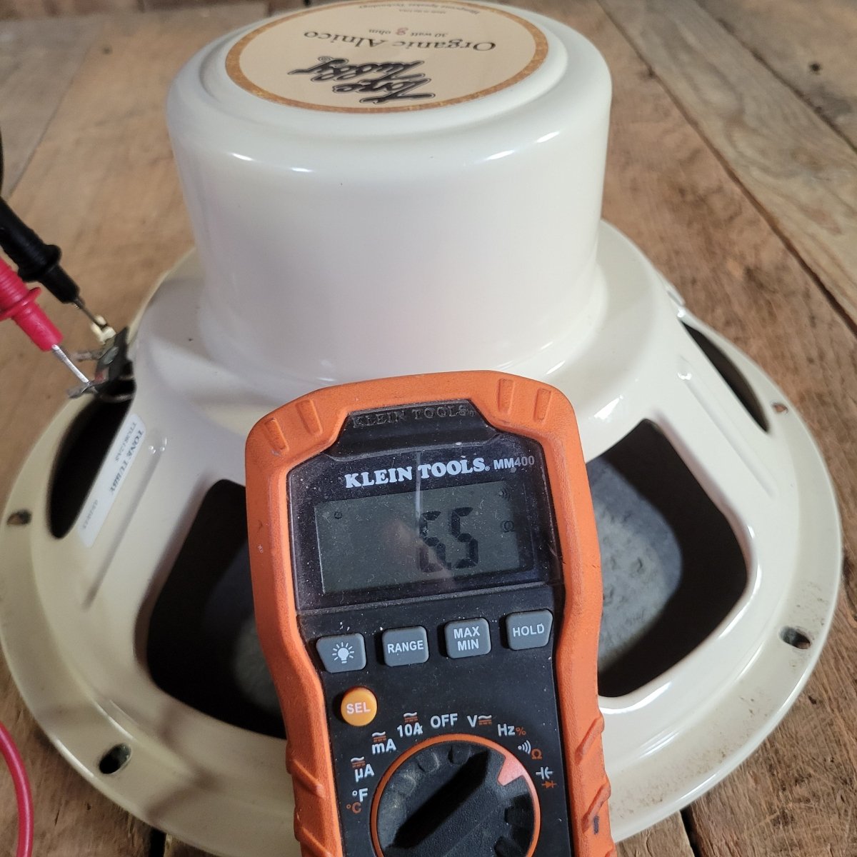 Tone Tubby 2015 TTOR12A8 Alnico 12" 30W 8-Ohm Creamback Excellent - Mahar's Vintage Guitars