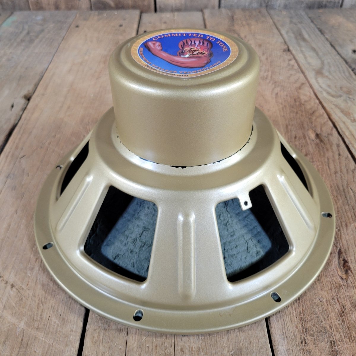 Tone Tubby Rose Gold Alnico 12" Guitar Speaker 5.8 Ohms (8 Ohms), Near Mint - Mahar's Vintage Guitars
