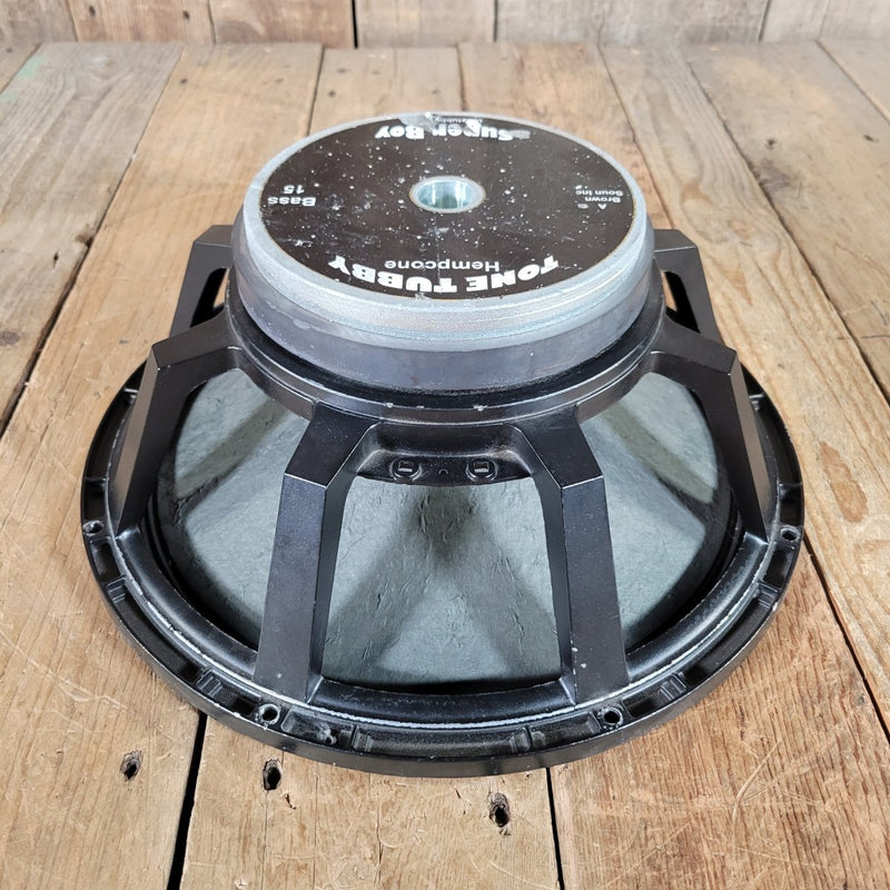 Tone Tubby Super Boy Hemp Cone 15" Bass 15 speaker 4 ohms EV JBL - Mahar's Vintage Guitars