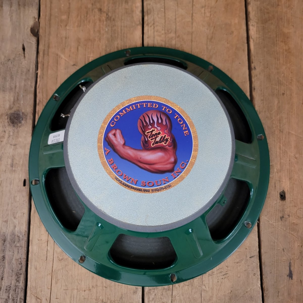 Tone Tubby TTC12 - 8 A Brown Soun Green Ceramic 12" 8 ohm 2010 - Mahar's Vintage Guitars