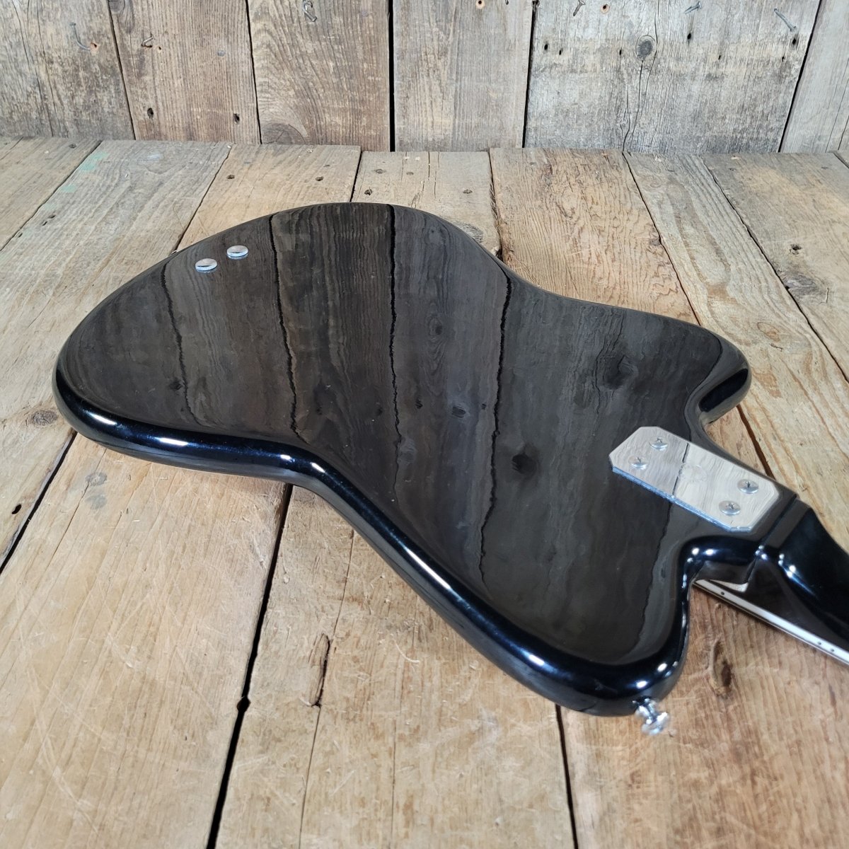 Tonemaster Imperial Model 20 – 1965 Crucianelli Silver Sparkle Vintage Guitar w/ Original Case - Mahar's Vintage Guitars