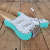 Traveler Travelcaster TCD Surf Green Electric Guitar w/ Gig Bag – Compact Travel Strat - Mahar's Vintage Guitars