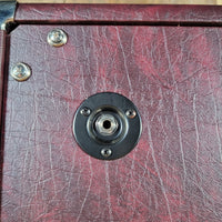 Two Rock 2025 2x12 Vertical Cab Wine Taurus Tolex Cane Grille - Mahar's Vintage Guitars