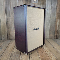 Two Rock 2025 2x12 Vertical Cab Wine Taurus Tolex Cane Grille - Mahar's Vintage Guitars