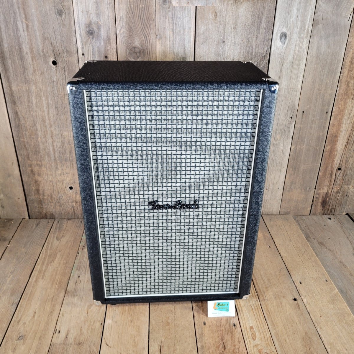 Two-Rock 2026 2x12 Vertical Cab, Black with Checkerboard Grille, New! - Mahar's Vintage Guitars