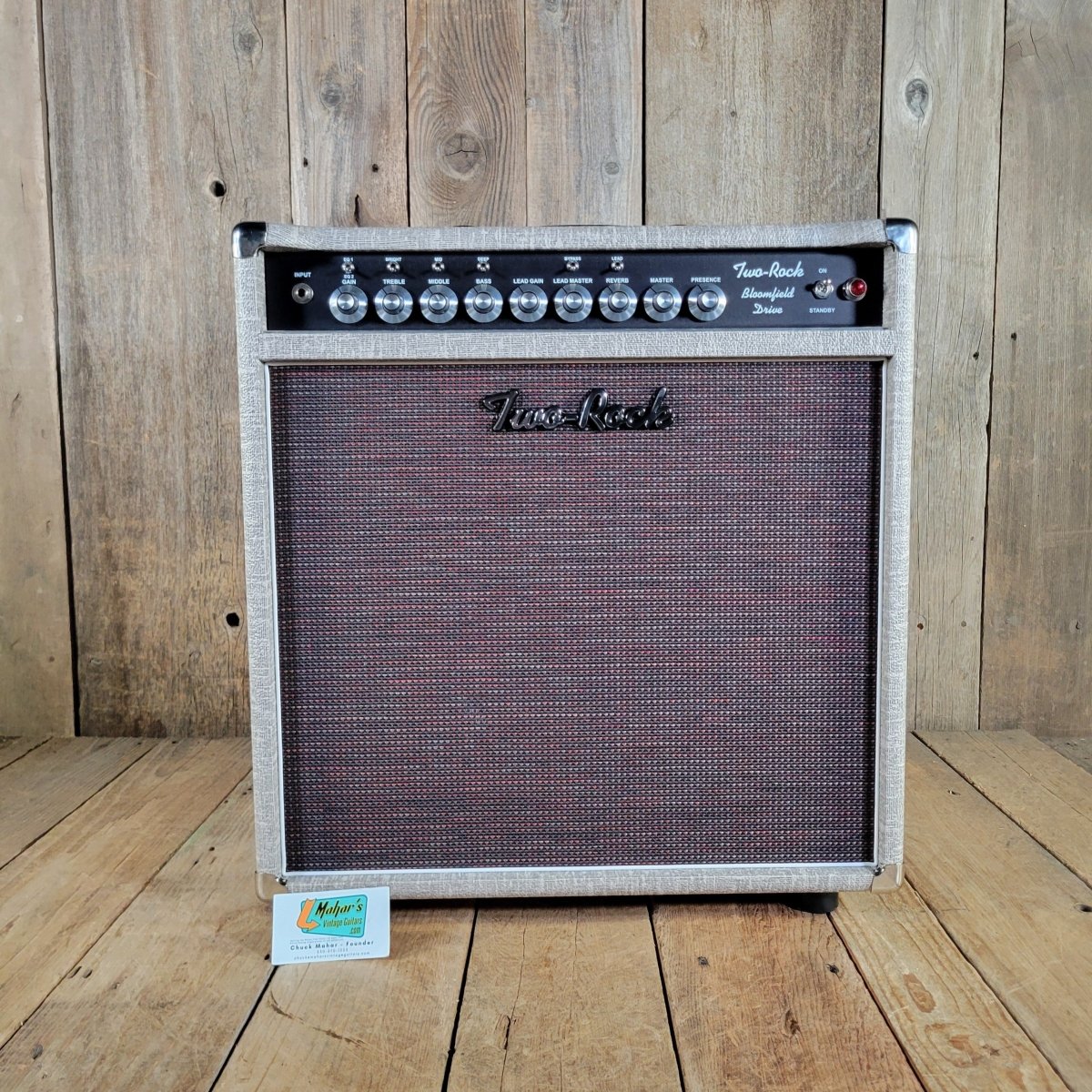 Two Rock 2026 Bloomfield Drive 40/20 Watt Combo Fawn, New - Mahar's Vintage Guitars