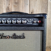 Two-Rock 2026 Studio Signature Combo Vox Basketweave British Black & Tan Grille Silver Chassis - Mahar's Vintage Guitars