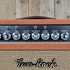 Two - Rock Bloomfield Drive Head – 100/50 Watt, Tobacco Suede (2025) – New Boutique Tube Amp - Mahar's Vintage Guitars