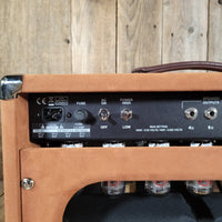 Two - Rock Bloomfield Drive Head – 100/50 Watt, Tobacco Suede (2025) – New Boutique Tube Amp - Mahar's Vintage Guitars