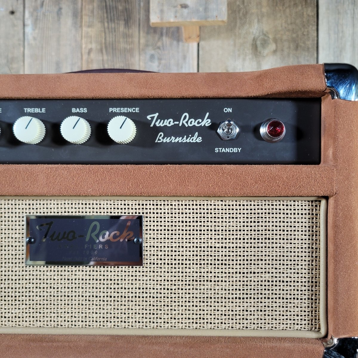 Two - Rock Burnside 2025 Suede Head & Cab Mint w/ Covers - Mahar's Vintage Guitars