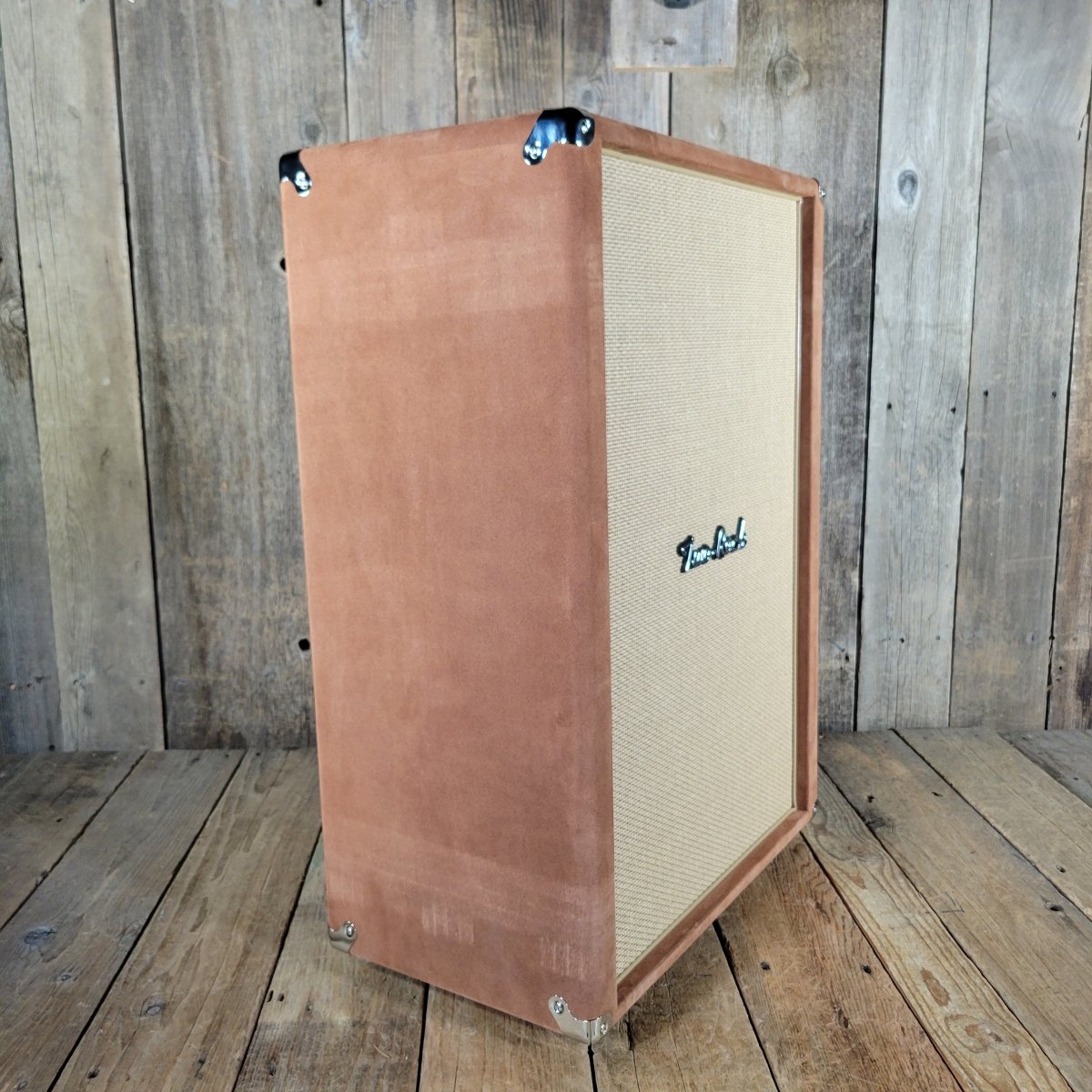 Two Rock NEW Bloomfield Drive 2x12" Cabinet Vertical Tobacco Suede 2025 - Mahar's Vintage Guitars