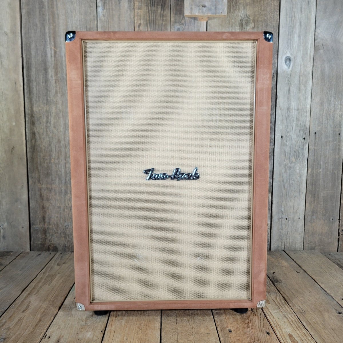 Two Rock NEW Bloomfield Drive 2x12" Cabinet Vertical Tobacco Suede 2025 - Mahar's Vintage Guitars