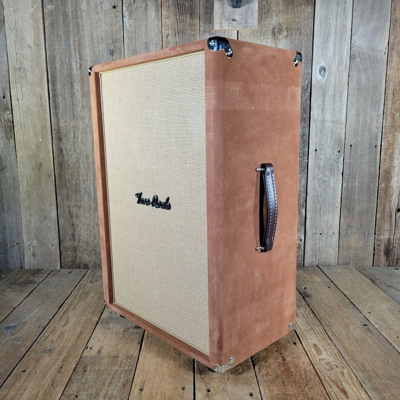 Two Rock NEW Bloomfield Drive 2x12" Cabinet Vertical Tobacco Suede 2025 - Mahar's Vintage Guitars