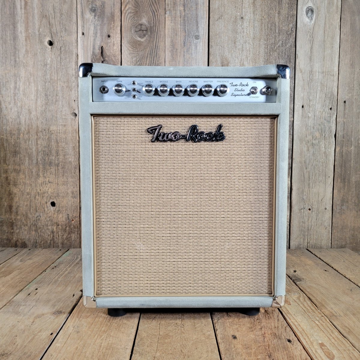 Two-Rock NEW Studio Signature Combo FLOOR DEMO New 2025 Sage Suede & Cane - Mahar's Vintage Guitars