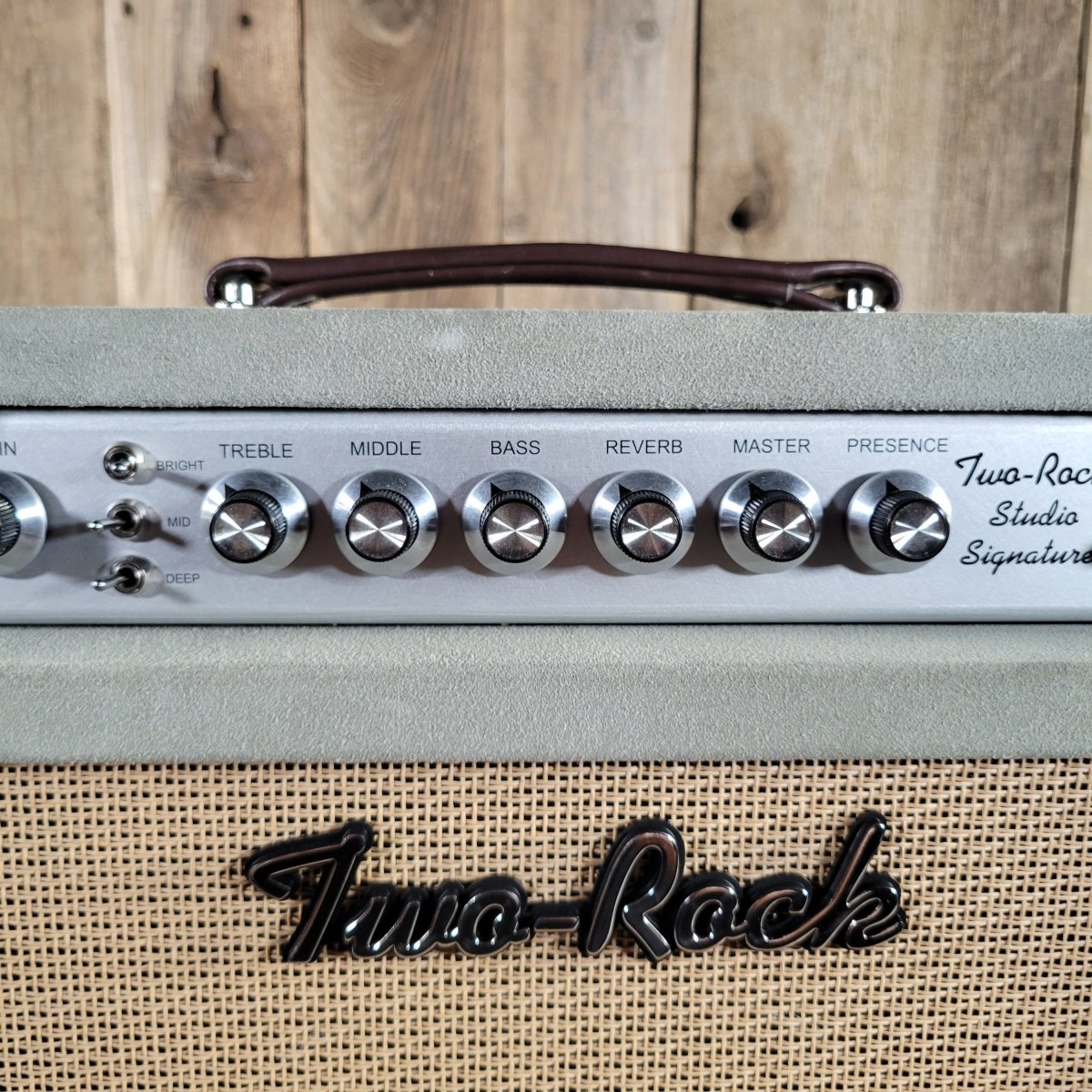 Two-Rock NEW Studio Signature Combo FLOOR DEMO New 2025 Sage Suede & Cane - Mahar's Vintage Guitars