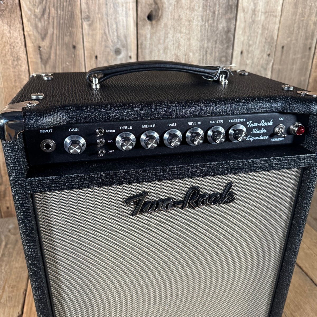 Two - Rock NEW Studio Signature Combo New 2025 Black Basketweave Marshall vibe - Mahar's Vintage Guitars