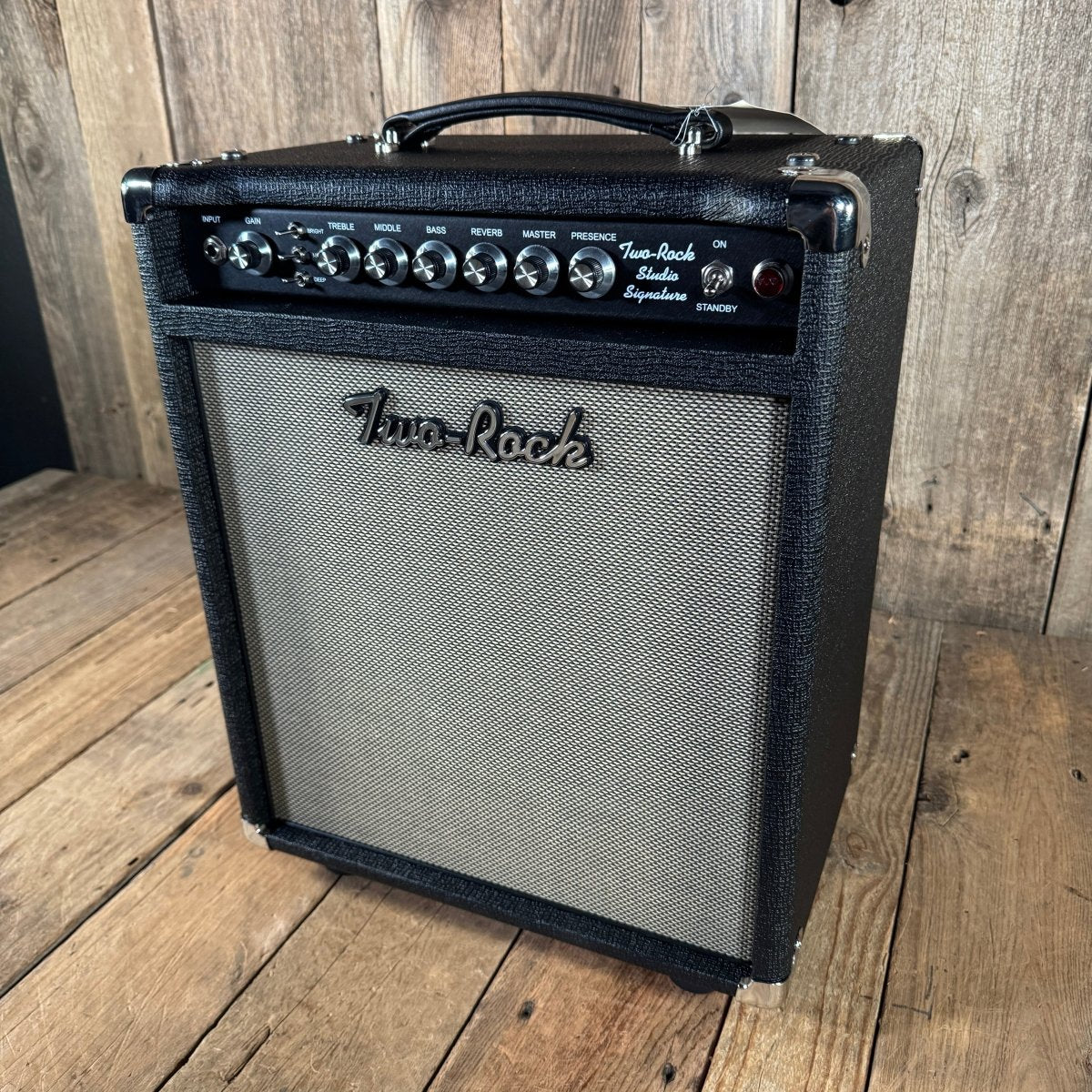 Two - Rock NEW Studio Signature Combo New 2025 Black Basketweave Marshall vibe - Mahar's Vintage Guitars