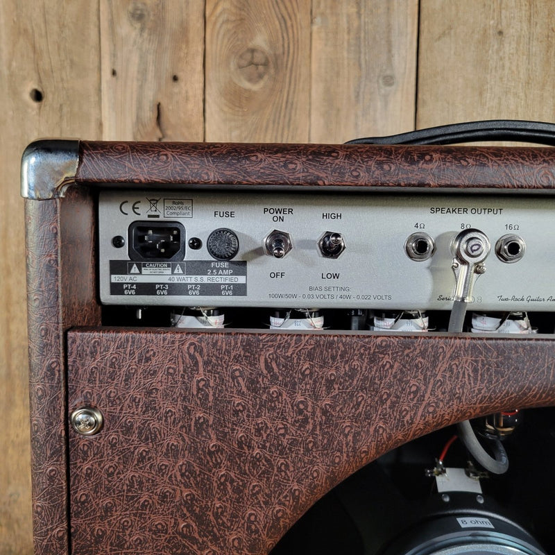 Two - Rock NEW TS1 40/20 Combo 2025 Brown Ostrich Tolex & Black Grille - Mahar's Vintage Guitars