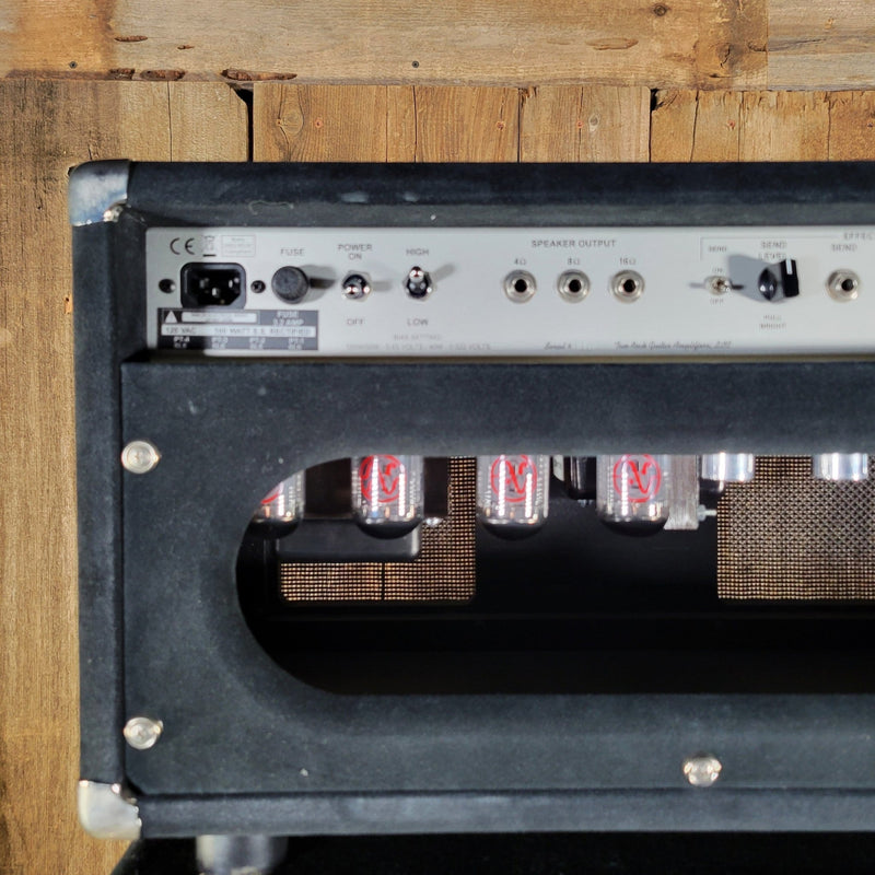 Two - Rock TS1 100 - Watt Head Black Suede with 2x12 Cabinet – Handwired D - Style Tone, Boutique Amp Excellence - Mahar's Vintage Guitars
