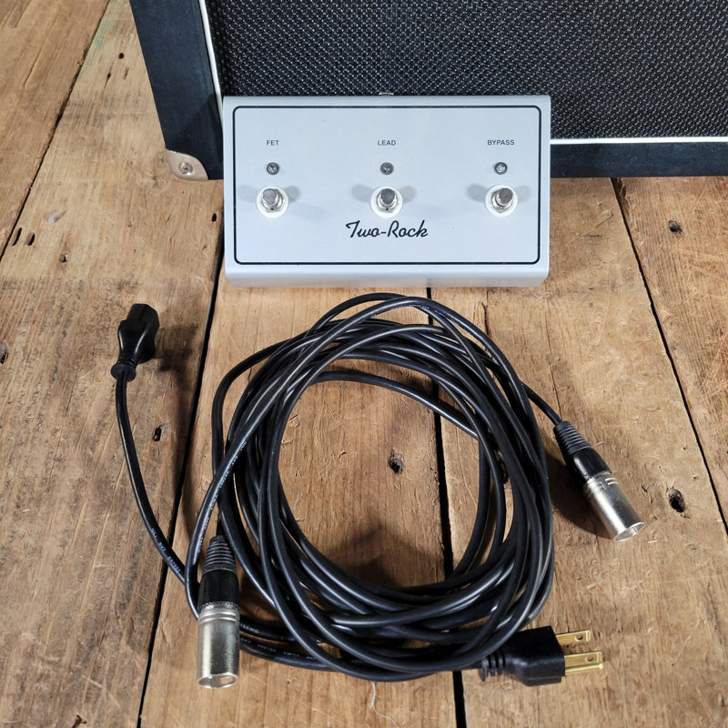Two - Rock TS1 100 - Watt Head Black Suede with 2x12 Cabinet – Handwired D - Style Tone, Boutique Amp Excellence - Mahar's Vintage Guitars