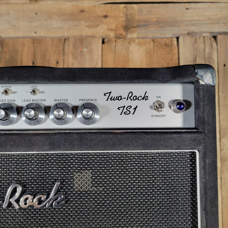Two - Rock TS1 100 - Watt Head Black Suede with 2x12 Cabinet – Handwired D - Style Tone, Boutique Amp Excellence - Mahar's Vintage Guitars