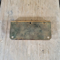 Unbranded 1990s Top - Loader Guitar Bridge 6 - Saddle Gold Optek - Mahar's Vintage Guitars