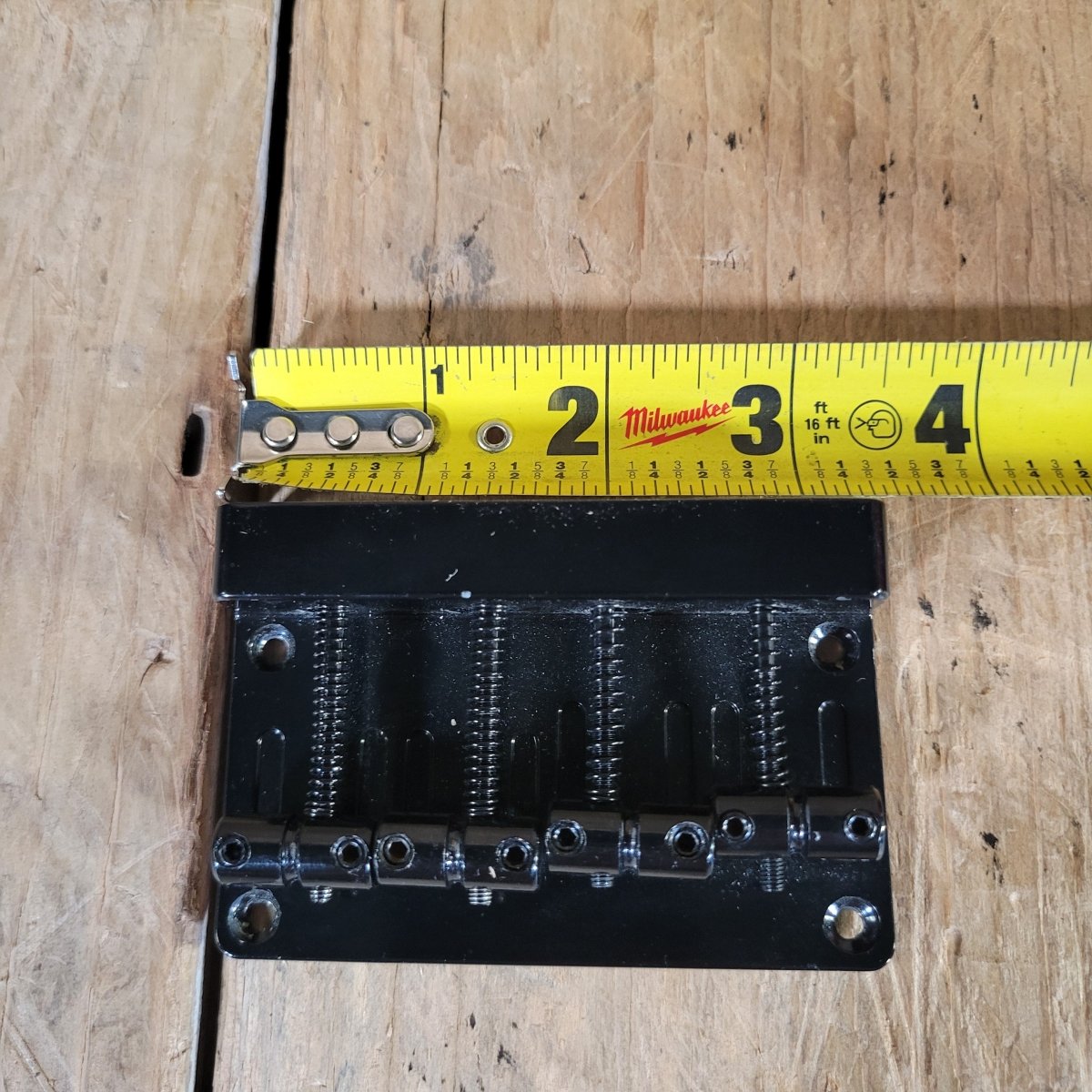 Unbranded Bass Bridge 4 String Ibanez SDGR? 1990s - Black - Mahar's Vintage Guitars