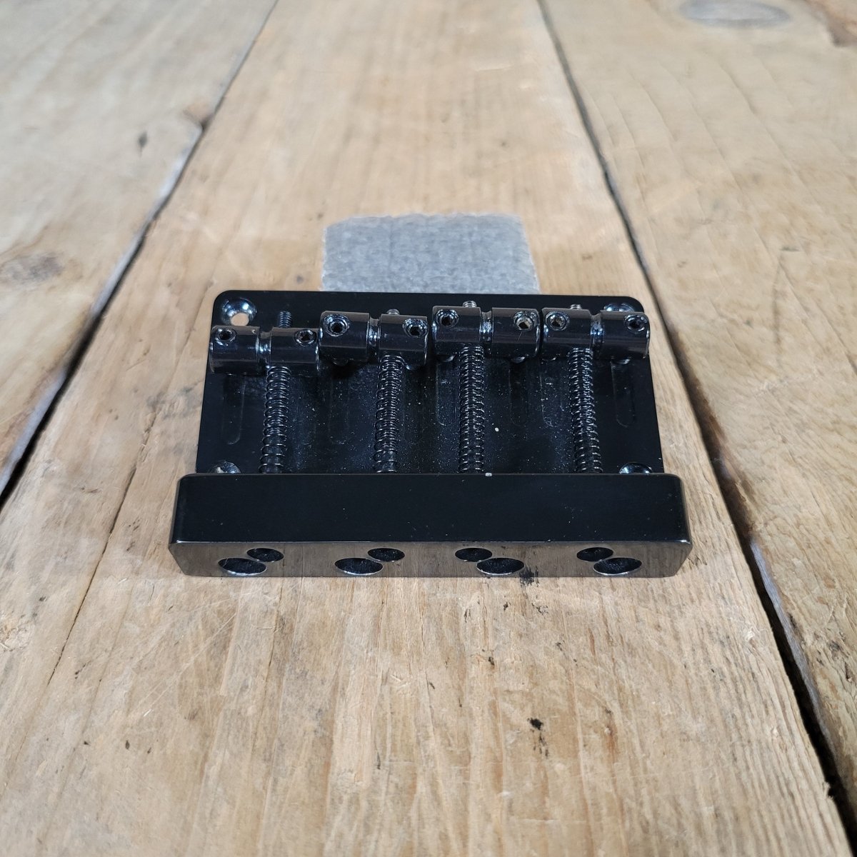 Unbranded Bass Bridge 4 String Ibanez SDGR? 1990s - Black - Mahar's Vintage Guitars