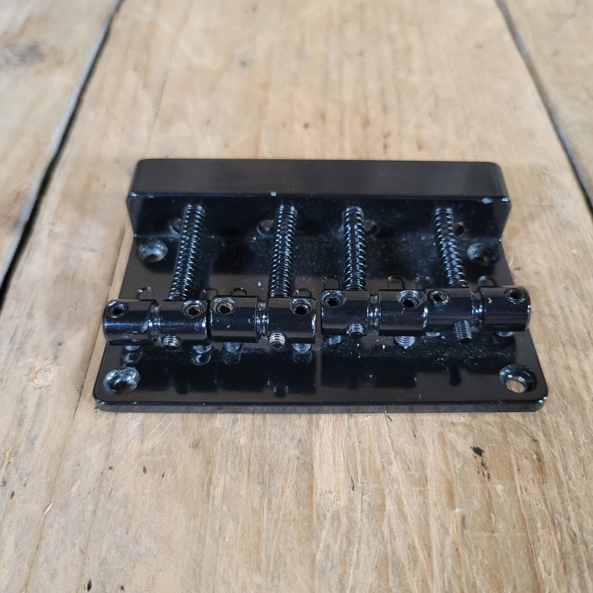 Unbranded Bass Bridge 4 String Ibanez SDGR? 1990s - Black - Mahar's Vintage Guitars