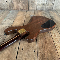 Unbranded PJ Bass Partscaster Schecter? 1981 Walnut - Mahar's Vintage Guitars