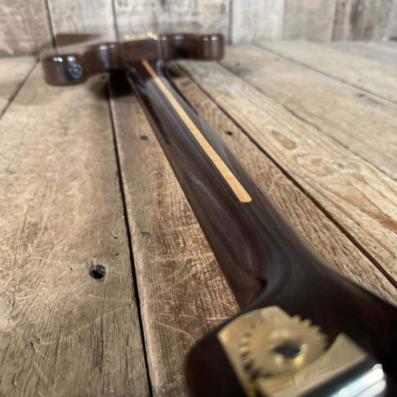 Unbranded PJ Bass Partscaster Schecter? 1981 Walnut - Mahar's Vintage Guitars