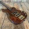 Unbranded PJ Bass Partscaster Schecter? 1981 Walnut - Mahar's Vintage Guitars
