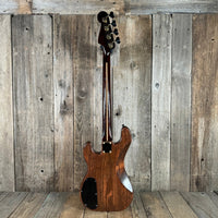 Unbranded PJ Bass Partscaster Schecter? 1981 Walnut - Mahar's Vintage Guitars