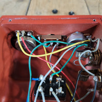 Univox Super Fuzz U - 1095 Red Blue 1972 - Mahar's Vintage Guitars