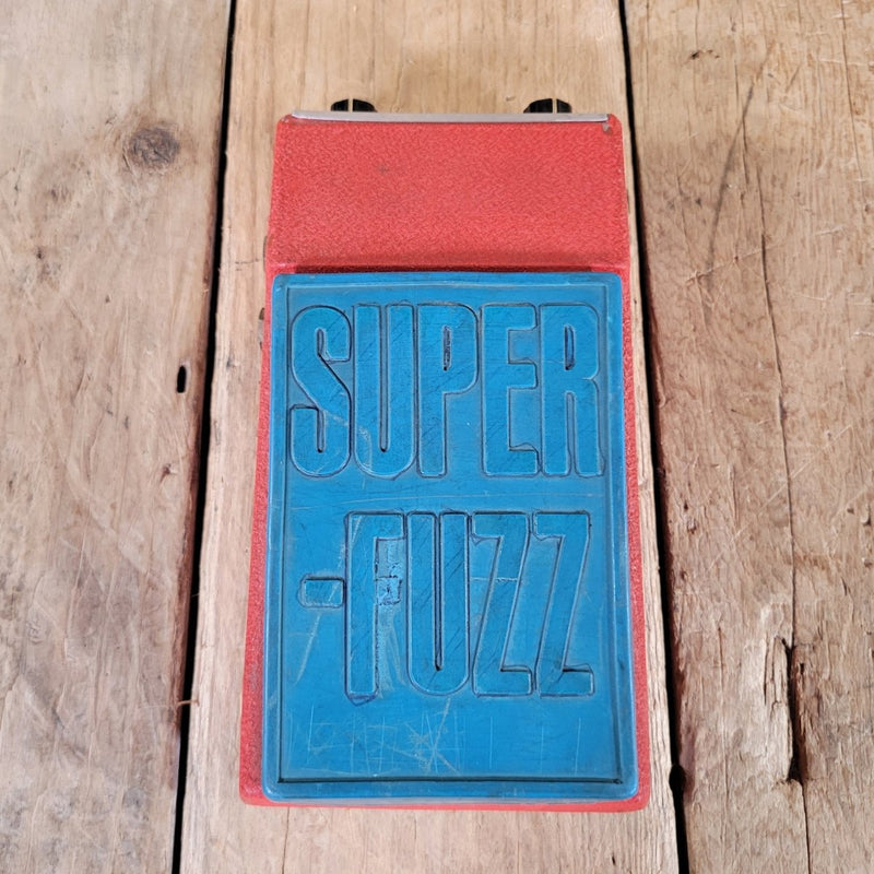 Univox Super Fuzz U - 1095 Red Blue 1972 - Mahar's Vintage Guitars
