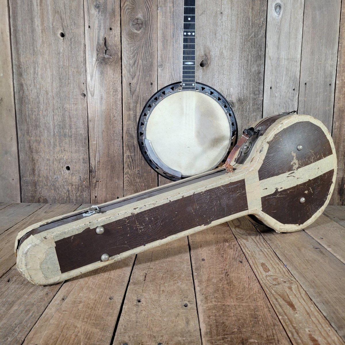 Vega Tubaphone No 3 Plectrum Banjo 1927 Needs Work - Mahar's Vintage Guitars