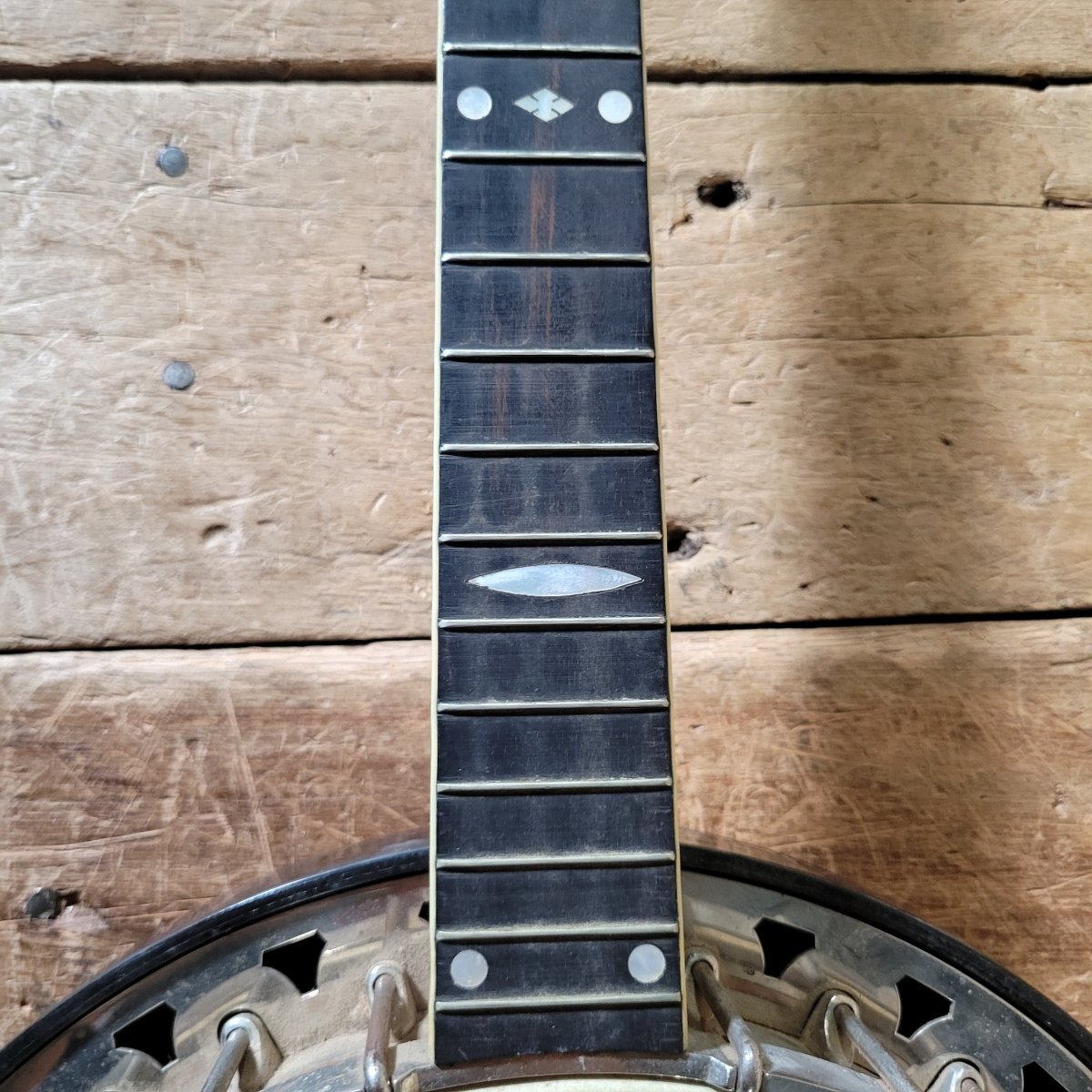 Vega Tubaphone No 3 Plectrum Banjo 1927 Needs Work - Mahar's Vintage Guitars